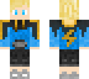 blonde blue adidas jumper