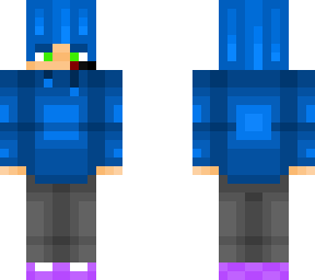 blue gamer boy