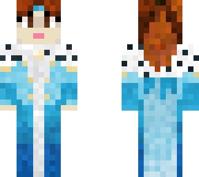 blue regal outfit