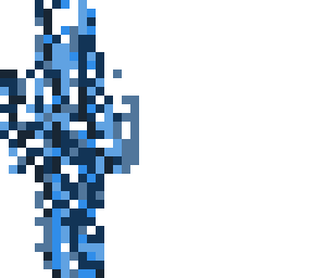 blue skin