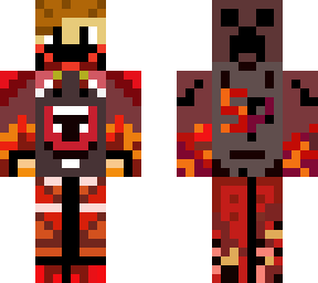 both side nova red sp skin