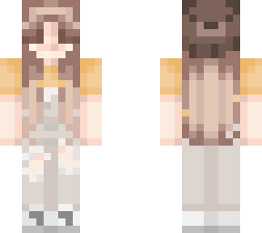 brown hair bear beanie girl