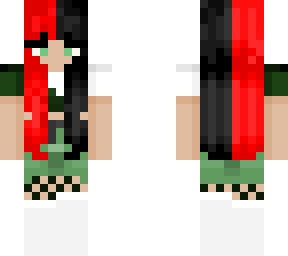 camo green thigh high socks split dye