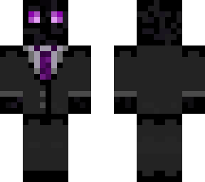 ender cube in a suit