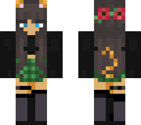 feline girl, (for friend!) base credit: donaldronalthegreat