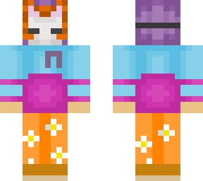 fox mask (techno ribbon & cozy clothes)