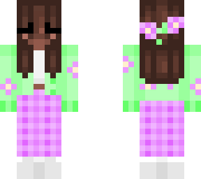 girl flower skin, (my current skin!)