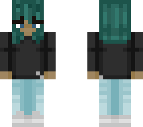 haku in normal outfit