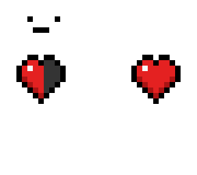 half heart ??