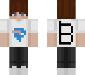 my skin with mrbeast merch