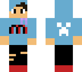 my skin with the technoblade support
