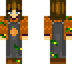 pumpkin overalls