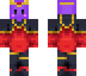 purple dragon with migrate cape design