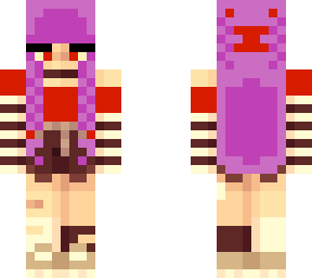 purple girl