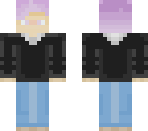 purple pastel boy