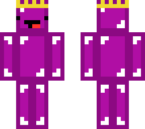 purple skeepy with crown