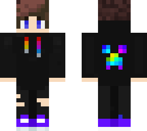 rainbow hoodie boy