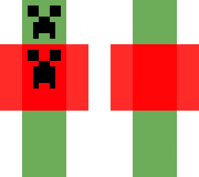 red and green gamer creeper