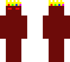 red crowned (crown raised)