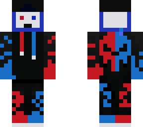 robot red and blue