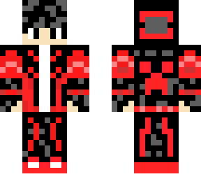 skin gamer roja