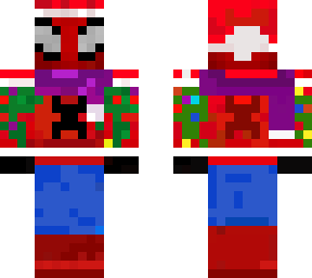 spidey christmas skin!