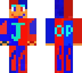 the red and black god skin op man