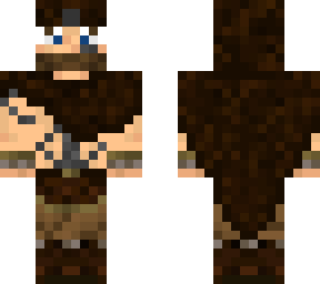 viking berserker with bear hood (request)