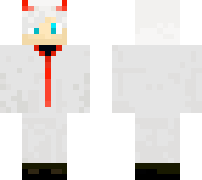 white devil in coat