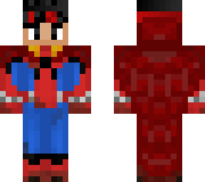 bardock spiderman con capa de strange