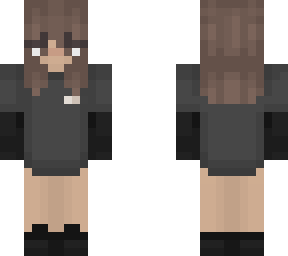 black sweater