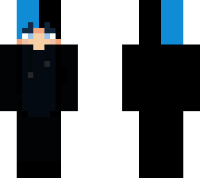 blue & black mix...