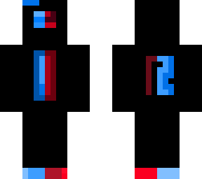 blue red mixed robot