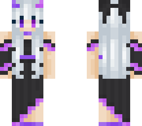 demon girl in dress