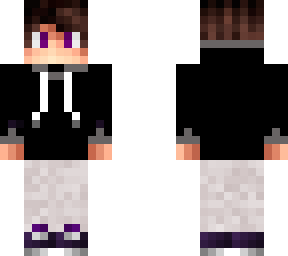 ender with hoodie
