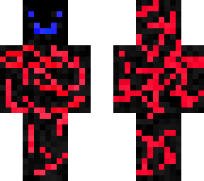evil red blue black