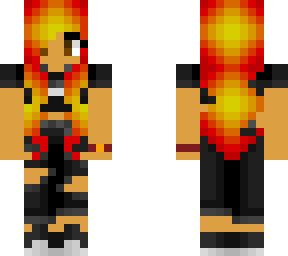 flame girl