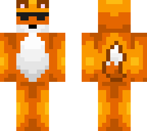 fox with sunglasses