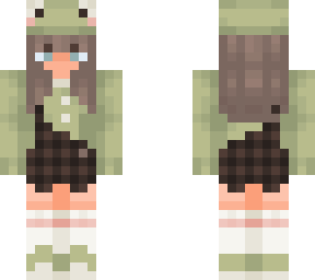 frog girl (darker skin) (request)