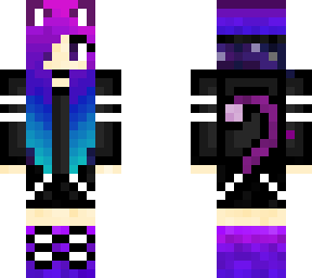 galaxy cat girl