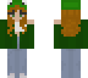 ginger frog girl