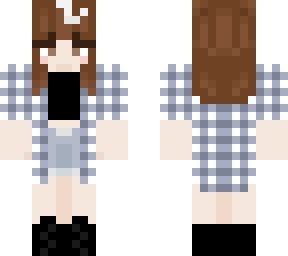 girl w/ flannel