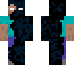 herobrine(with darkness and more detail)