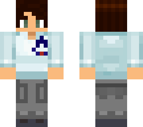 me as a minecraft character