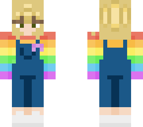 me with rainbow sweater :)