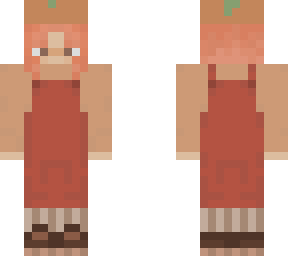 peachy overalls