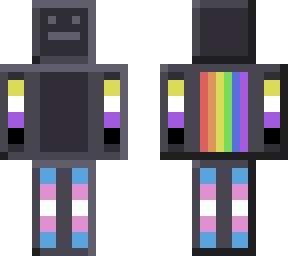 possibly slightly overboard pride skin