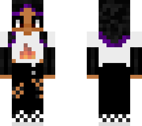 purple emo sapnap girl