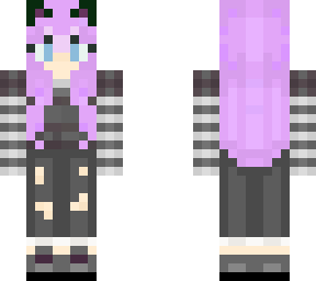 purple hair