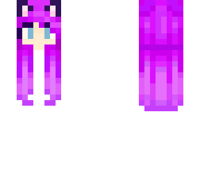 purple hair